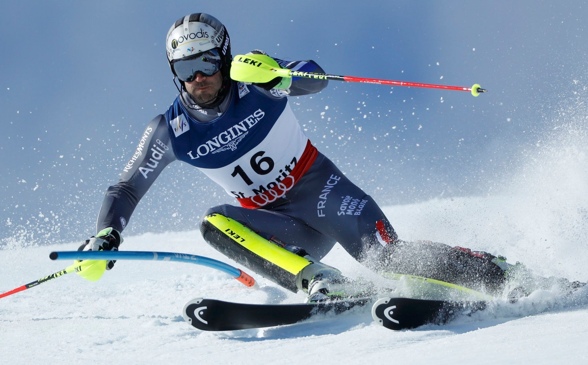 MS 2017 ve sjezdovém lyžování ve Svatém Mořici, kombinace mužů: Adrien Théaux