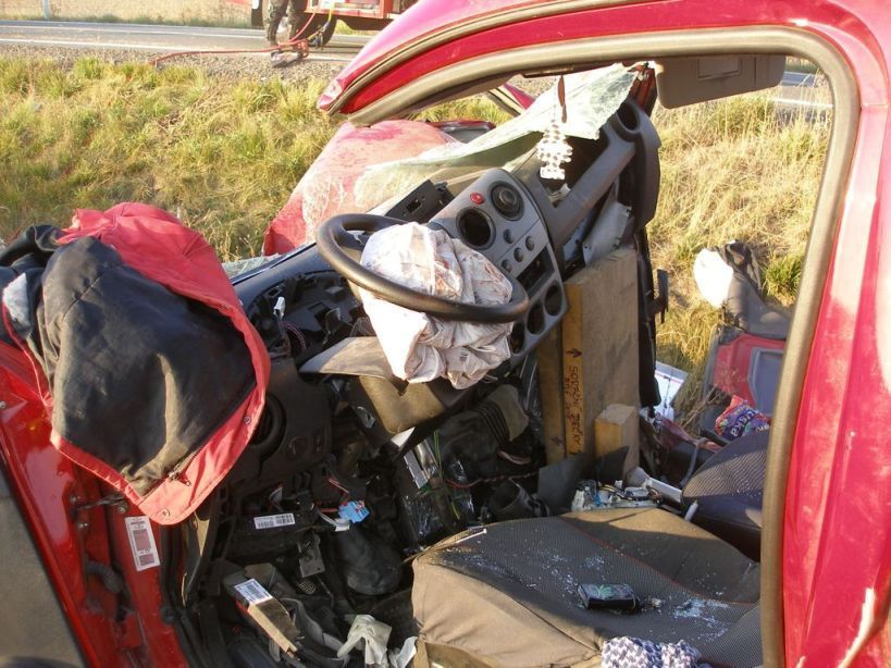 Nehoda zablokovala přivaděč na D11