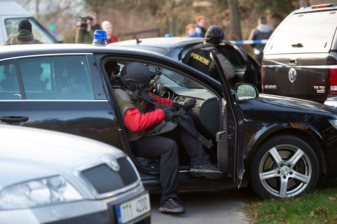 Střelba v ostravské nemocnici, kde útočník zavraždil 6 lidí. Ostrava, 10. 12. 2019.