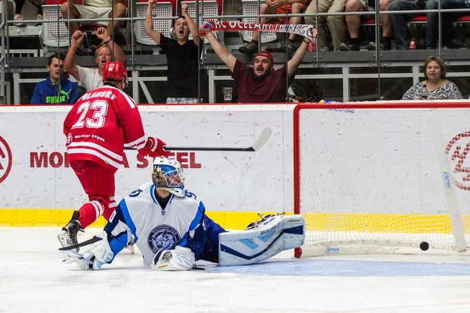 Přípravný zápas HC Oceláři Třinec - Dynamo Minsk