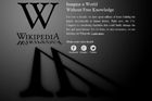 Wikipedia se odmlčela, web stávkuje proti cenzuře