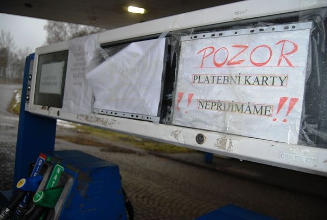 Benzinové pumpy kontrolované ČOI