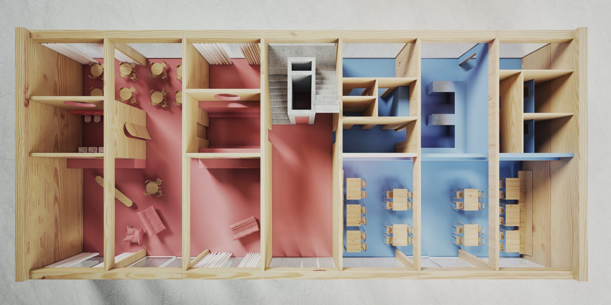 dřevěná bytovka, nedostupné bydlení, projekt, rodiny, architektura, design