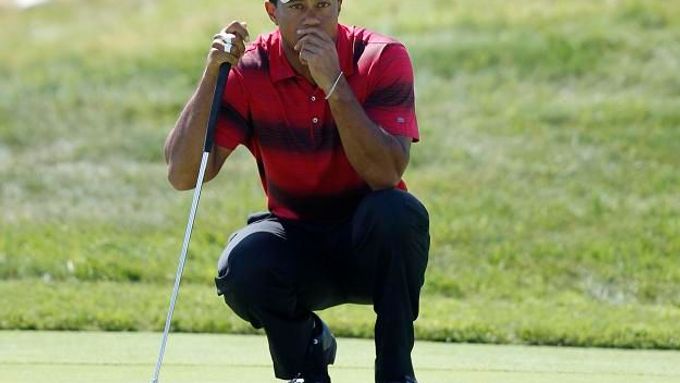 Tiger Woods na PGA Championship v Whistling Straits