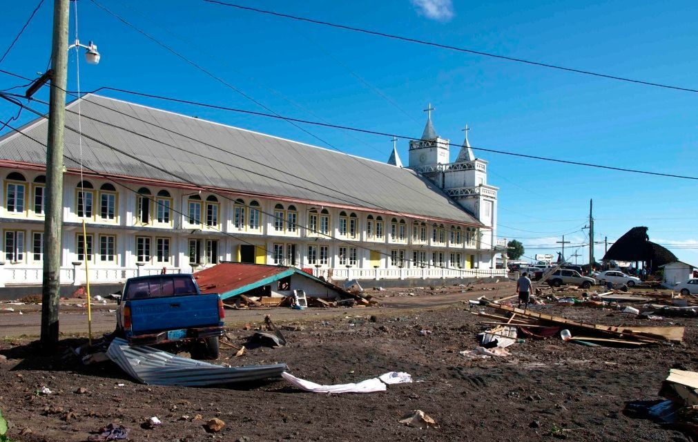 Tsunami u Americké a Západní Samoy