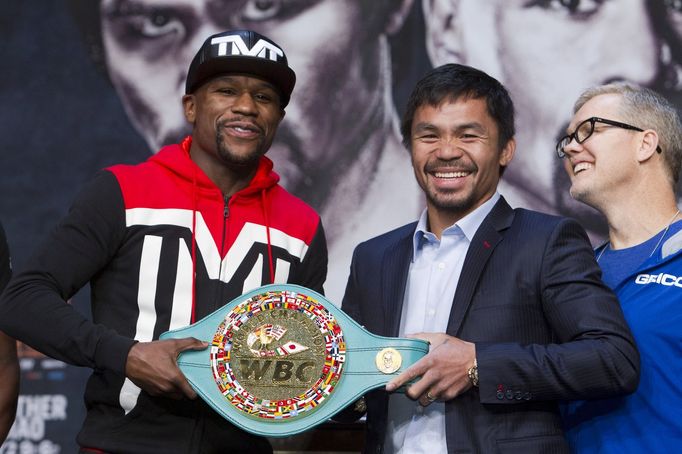 Floyd Mayweather vs. Manny Pacquiao tiskovka