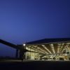 The Solar Impulse aircraft is being pulled out of the hangar for take off at Payerne airport May 24, 2012. The Solar Impulse HB-SIA prototype aircraft, which has 12,000 solar cells built into its 64.3 metres (193 feet) wings, attempted its first intercontinental flight from Payerne to Rabat in Morocco with a few days for a technical stop and a change of pilot in Madrid. This flight will act as a final rehearsal for the 2014 round-the-world flight. REUTERS/Denis Balibouse (SWITZERLAND - Tags: TRANSPORT SCIENCE TECHNOLOGY SOCIETY) Published: Kvě. 24, 2012, 7:24 dop.
