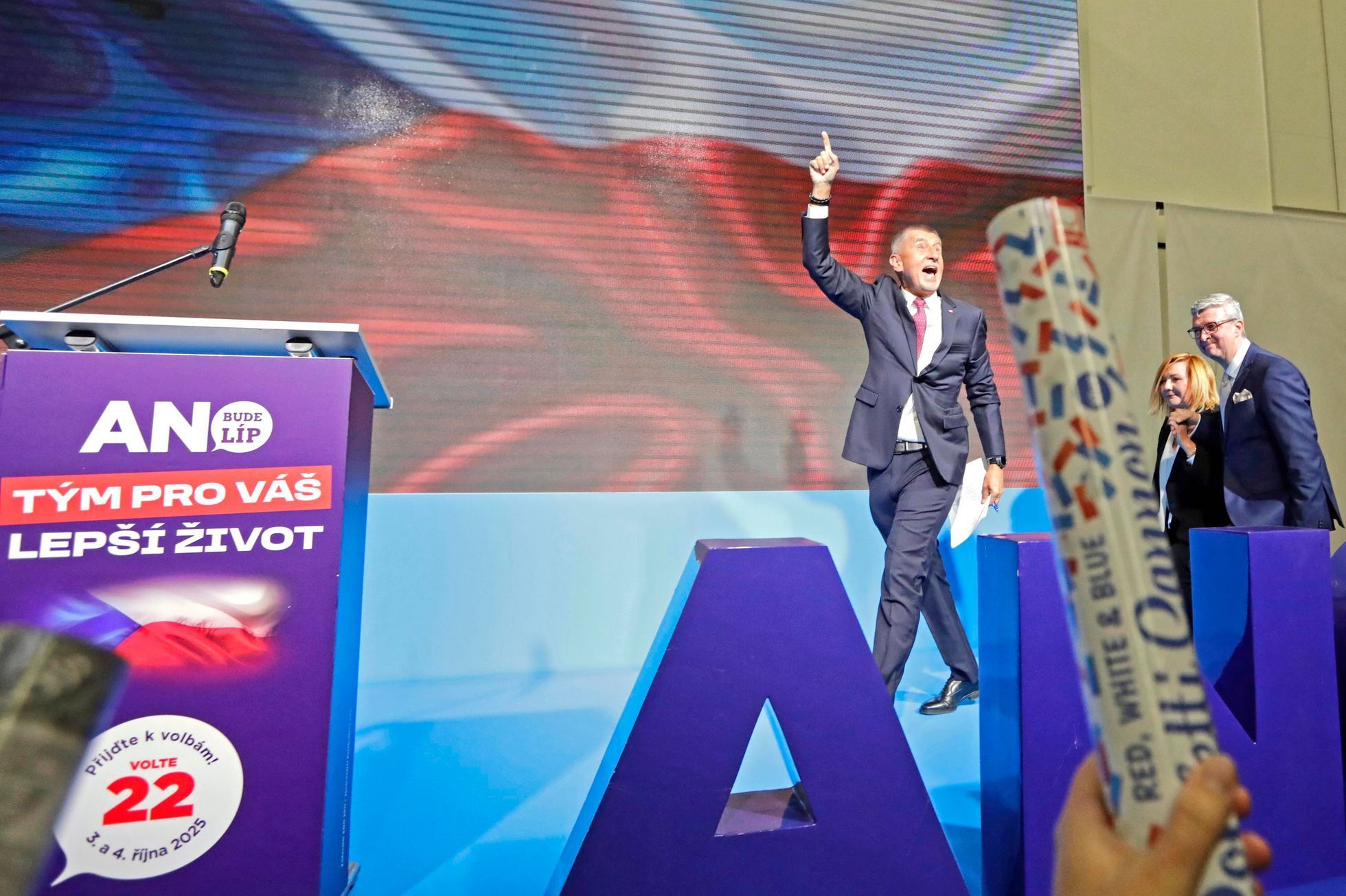 Volby parlament 2025 štáby