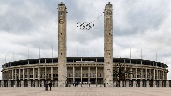 Hitlerův stadion v Berlíně