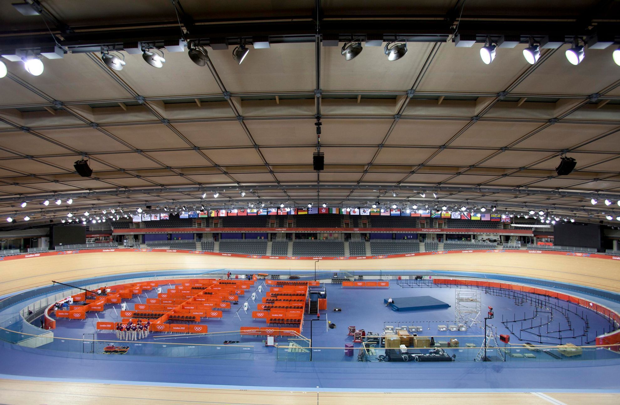 Stadiony olympiády. Velodrom