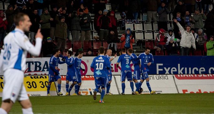 Sigma Olomouc vs. Baník Ostrava, utkání Gambrinus ligy