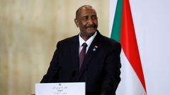 Nejvyšší představitel súdánské armády Abdal Fattáh Burhán.