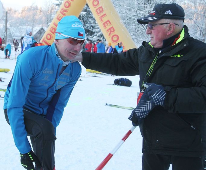 Na start letošní Jizerské 50 se postavil také trojnásobný olympijský olympijský medailista Lukáš Bauer.