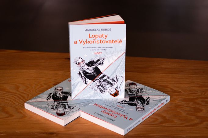 Kniha Lopaty a Vykořisťovatelé.