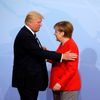 Donald Trump Angela Merkelová G20 Hamburk