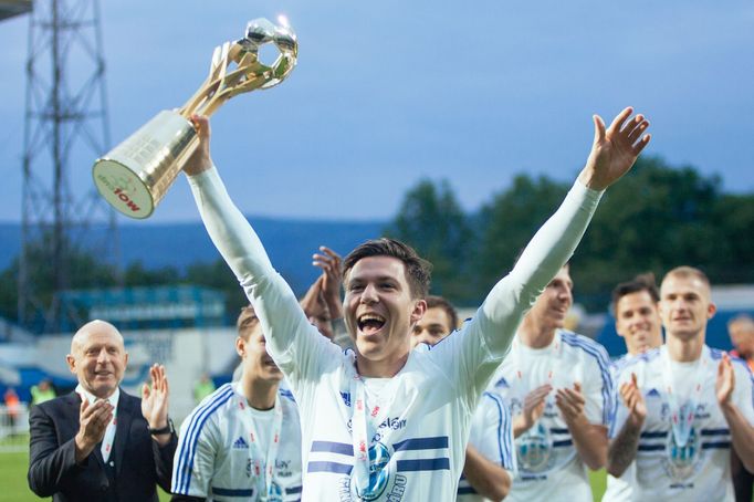 Mladá Boleslav - Jablonec. Finále MOL cupu 2016 v Teplicích. Tomáš Přikryl