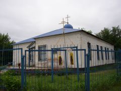 Sokolovský pravoslavný kostelík.