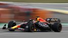 Max Verstappen v Red Bullu během kvalifikace na VC Španělska F1 2023