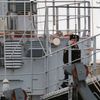 Ruští námořníci opustili Francii, kde se učili s lodí třídy mistral