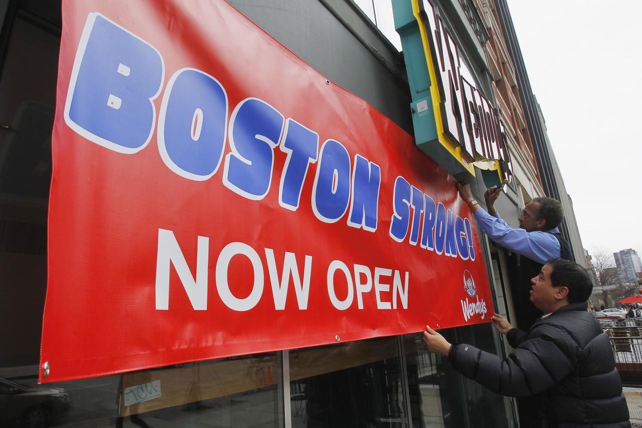 Fotogalerie: Boston po útocích