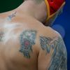 OH 2016, vodní pólo: Zdravko Radič (Černá Hora) - tetování