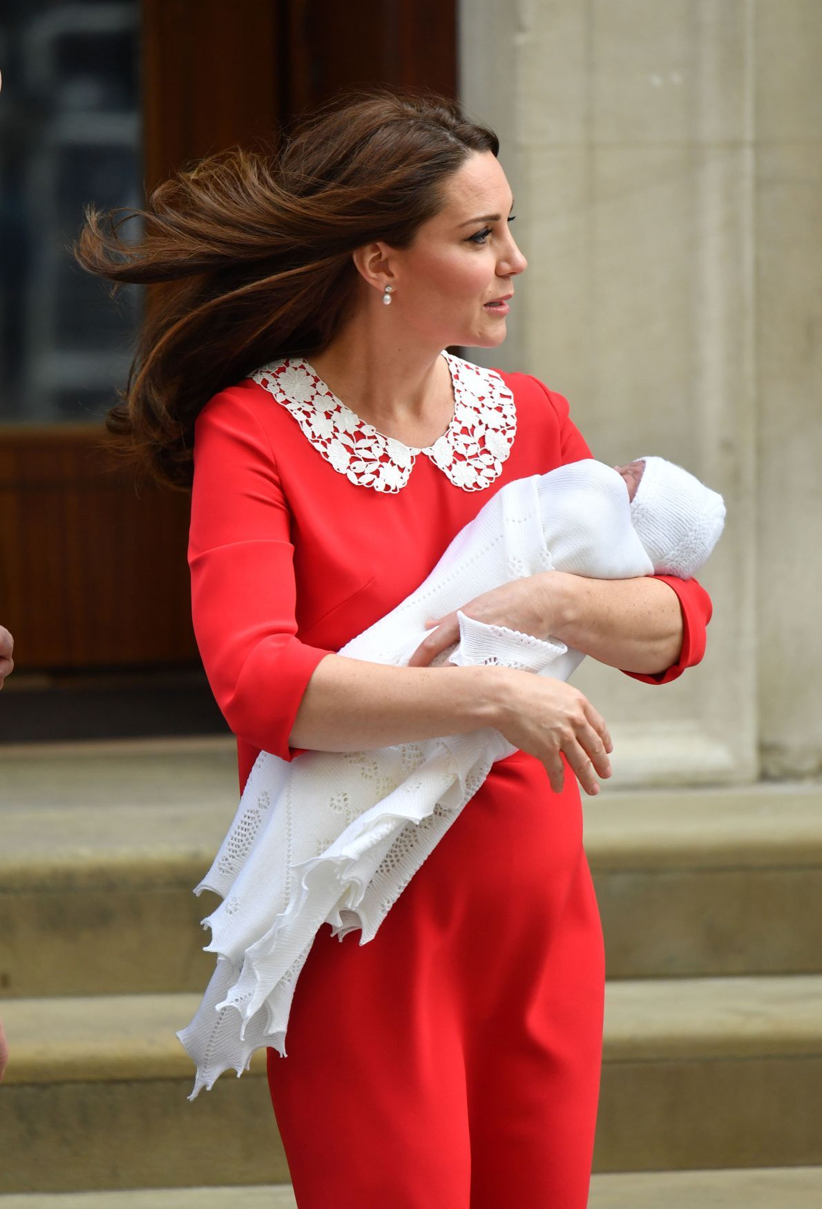 Kate Middleton a novorozeně