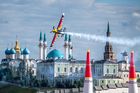 Křídla nad Kazaňským kremlem. Seriál Red Bull Air Race přinesl Šonkovi další úspěch