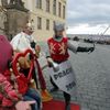 Zelení mužici na Pražském hradě