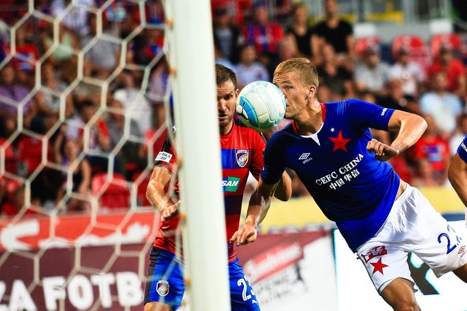 Česká liga: Plzeň - Slavia: Marek Bakoš, Tomáš Souček