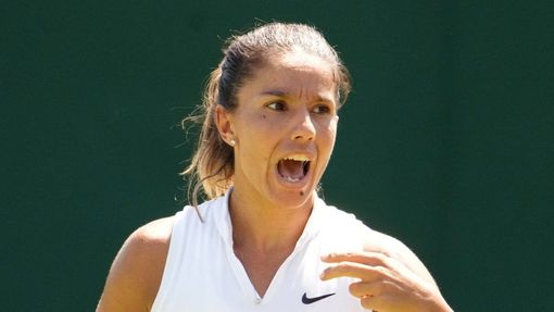 Natalija Stevanovičová na Wimbledonu 2023.