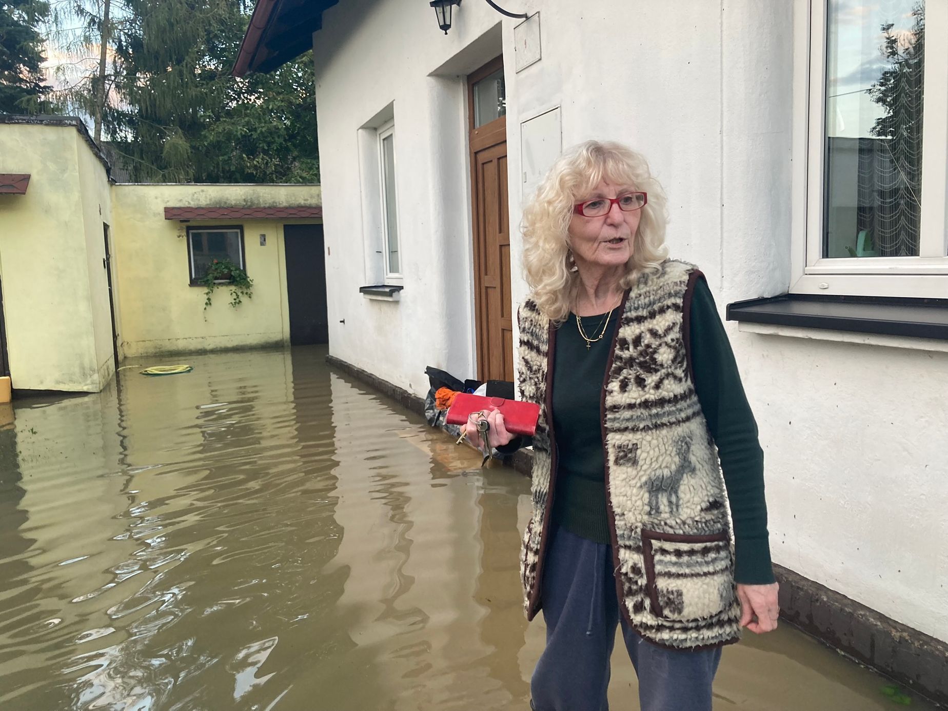 Ostrava Svinov Zatopený dům