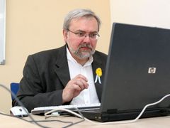 Jiří Havel při online rozhovoru