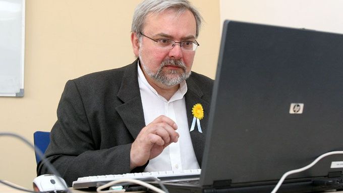 Jiří Havel při online rozhovoru