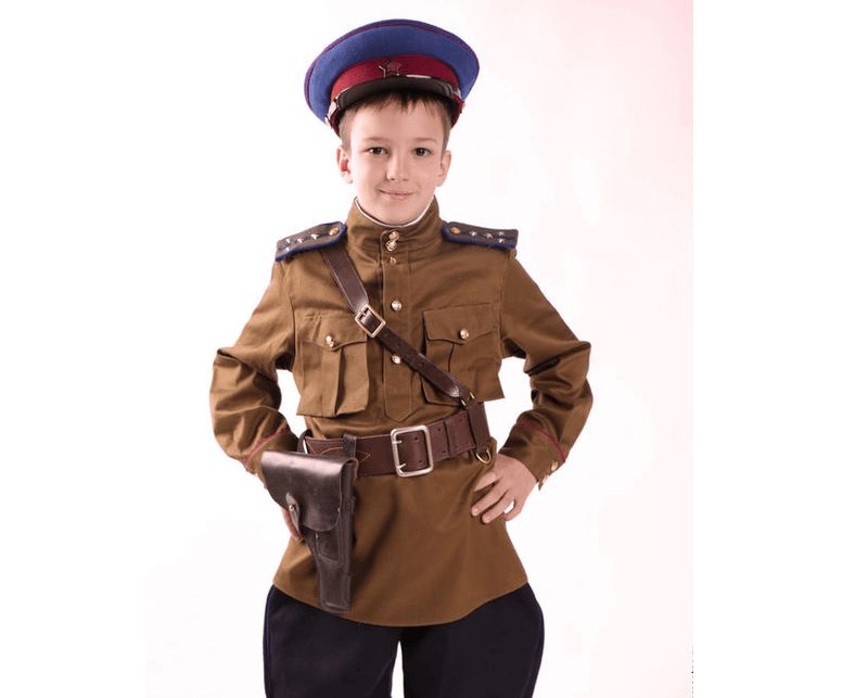 Rusko - dětská uniforma