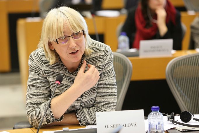 Europoslankyně Olga Sehnalová.