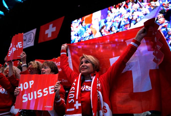 Finále Davis Cupu Francie vs. Švýcarsko