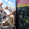Blokáda přechodu v Běchovicích