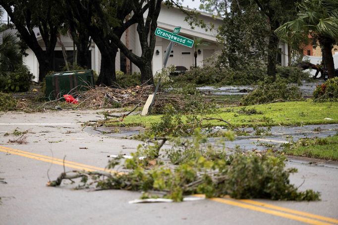 Hurikán Milton zasáhl americký stát Florida.