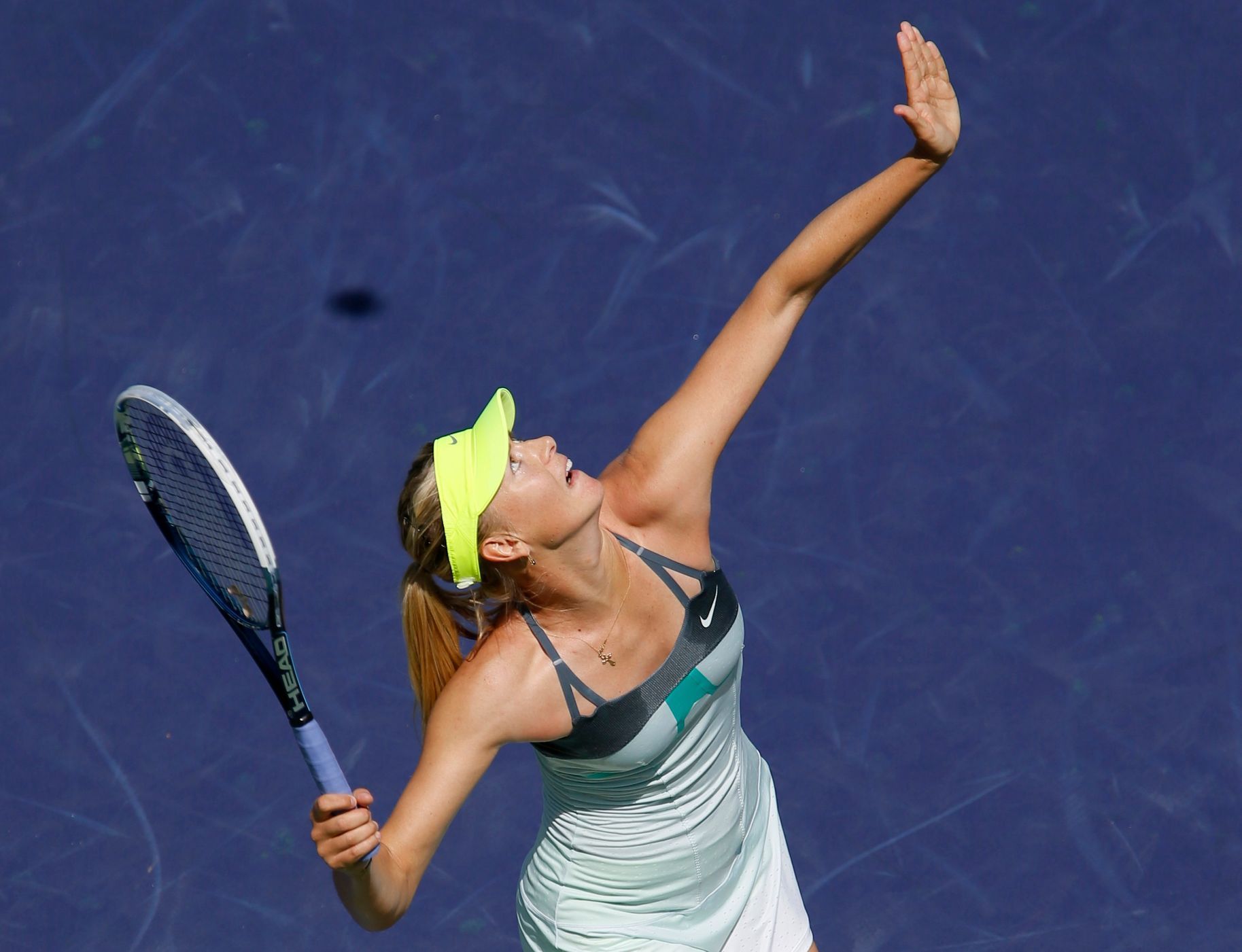 Ruská tenistka Maria Šarapovová na vítězním turnaji v Indian Wells