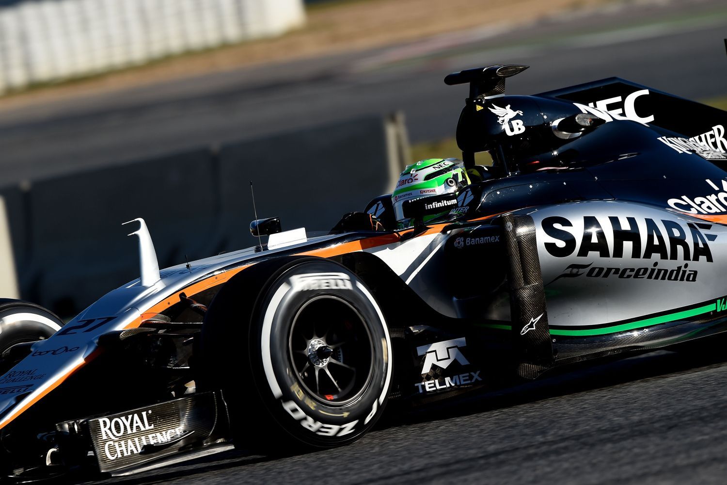 Testy F1 2016, Barcelona I: Nico Hülkenberg, Force India