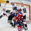 KHL, Lev Praha - Jekatěrinburg: Petr Vrána - Stefan Stěpanov, Alexandr Sazonov, Nikita Trijamkin