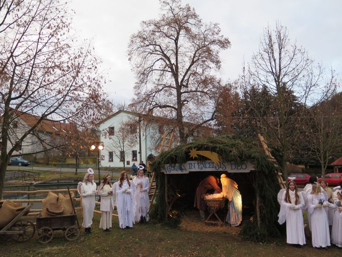 Živý betlém v Otročiněvsi.