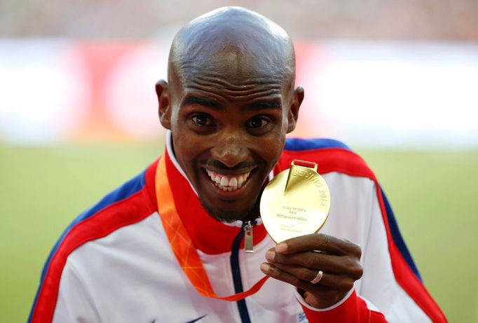 Mo Farah na MS v atletice 2015