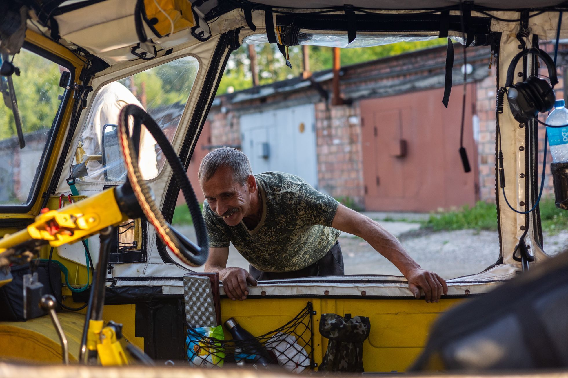 Přibáň, Žlutá žába, Rusko