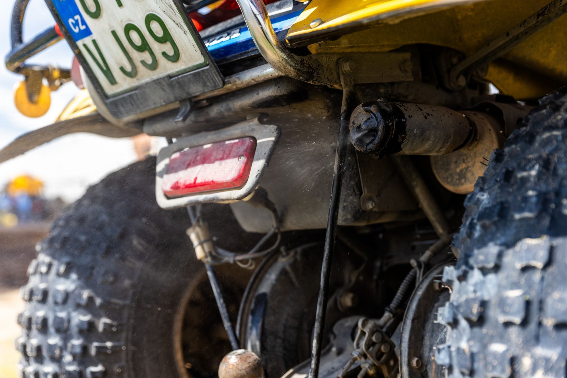 Žlutá žába pluje!