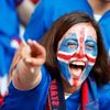 Euro 2016, Anglie-Island: islandská fanynka
