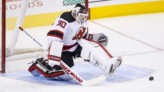 Martin Brodeur v dresu New Jersey Devils