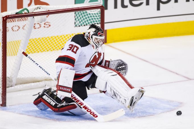 Martin Brodeur v dresu New Jersey Devils