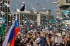 Tisíce Rusů demonstrovaly proti blokování služby Telegram. Jsme na rozcestí, burcoval její tvůrce