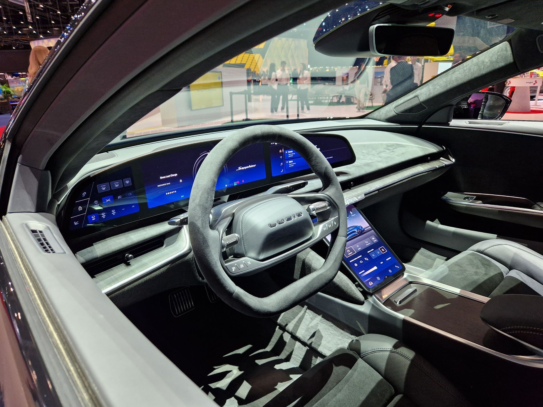 Lucid Air živě Ženeva
